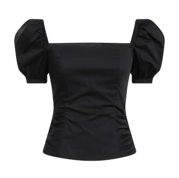 Anthropologie Pinko Noceto Stretch Blouse Size 38 - Picture 2 of 10